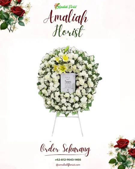 Krans Bunga Duka Gadungan